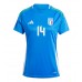 Echipament fotbal Italia Federico Chiesa #14 Tricou Acasa European 2024 pentru femei maneca scurta